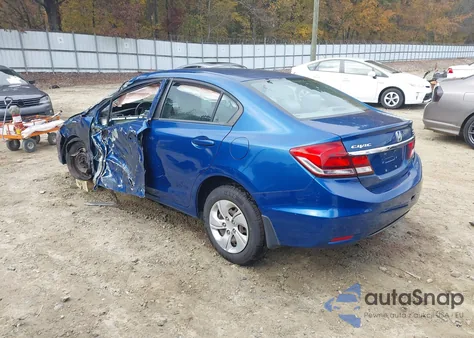 2015 Honda Civic Lx from USA, damaged, VIN 2HGFB2F58FH503736